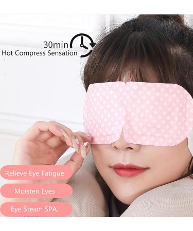 Steam Eye Mask 18 Sheets - Dark Circles & Swelling Relief, Headache & Stress Relief, Improve Sleep Quality - Pack of 36 - Buy Online on GoSupps.com