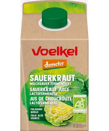 Voelkel Organic Sauerkraut (6 x 0.50 l) 500 ml (pack of 6)