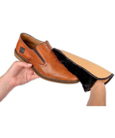 Kaps Shoe Polish Glove Mitten | Buff Shine Your Shoes Boots 100% Natural Leather High Quality Shoe Care Made in Europe - Buy Online on GoSupps.com