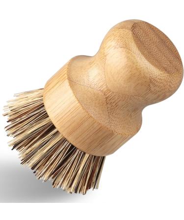 GAINWELL Stainless Steel Chainmail Scrubber Set - 4in Cast Iron Cleaner with Wood Scrub Brushes - Buy Online on GoSupps.com