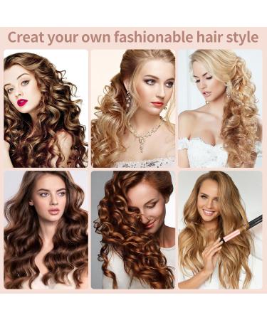 WILLBOND 6 in 1 Curling Iron Set - Instant Heat Ceramic Wand with 6 Barrels & 3 Temp Settings for Fast Styling - Buy Online on GoSupps.com