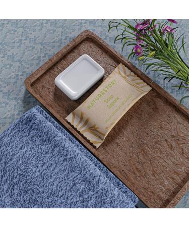  MAQA MAQA Pack of 100 Mini Scented Soaps 12g Disposable Soaps for Hotel and B&B Courtesy Line Mini Body Soap - Buy Online on GoSupps.com