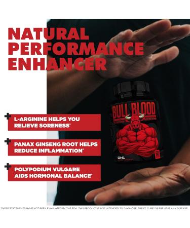 ONL Men's Testosterone Booster Bundle - GORIL-X & Bull Blood | Enhance Strength Stamina & Energy | with Horny Goat Weed Maca Tongkat Ali Tribulus - 120 Capsules - Buy Online on GoSupps.com