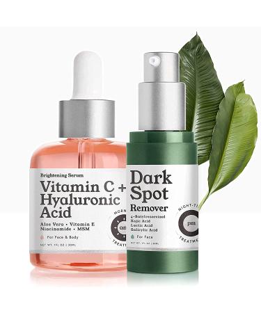Intensive Dark Spot Remover Treatment | Kojic Acid + Vitamin C Serum - Clinical Strength Melasma & Acne Scar Treatment - Buy Online on GoSupps.com