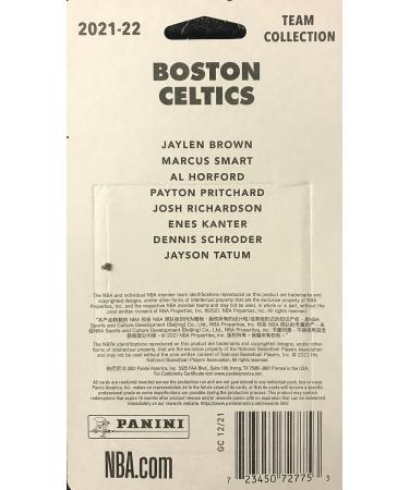 2021-2022 Boston Celtics Hoops Team Set w/ Jaylen Brown & Jayson Tatum - Factory Sealed - Buy Online on GoSupps.com