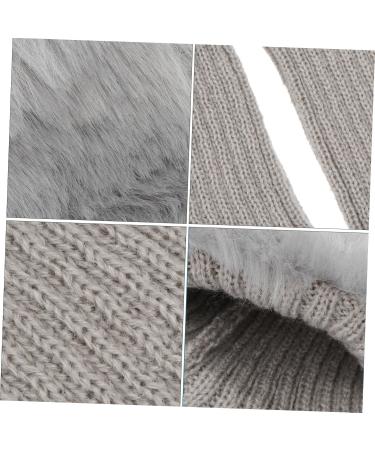 Besportble 3 Pairs Fluffy Boot Covers - Warm Fur Cuff Winter Accessories for Ladies - Buy Online on GoSupps.com
