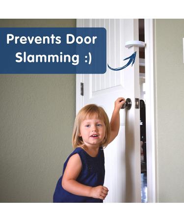 Wittle Door Pinch Guard - 4pk | Baby Proofing Doors with Soft Foam Stopper | Prevent Finger Injuries & Locking Accidents | Child & Pet Safety - Buy Online on GoSupps.com
