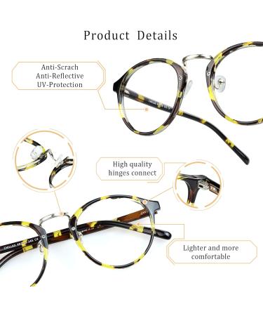 LifeArt Blue Light Blocking Glasses for Men & Women - Anti Eyestrain Tortoise Reading Gaming & TV Glasses (+1.50 Magnification - Buy Online on GoSupps.com