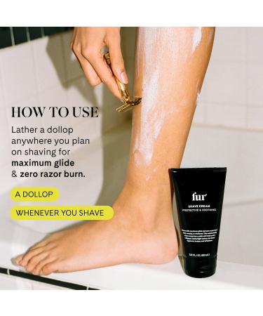 Fur Shave Cream: Moisturizing Shave Cream Soothes Skin and Reduces Bumps and Irritation - 5 Oz - Buy Online on GoSupps.com