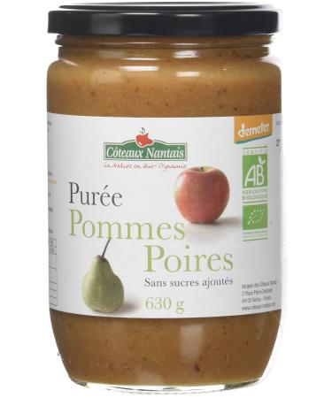 Côteaux Nantais Apple Pear Puree 630 g - Pack of 2