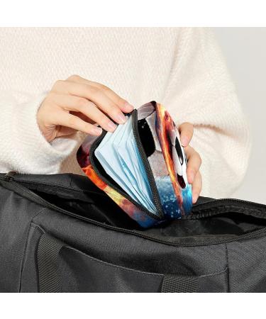 Period Bag - Sanitary Napkin & Tampon Holder for Purses | Classic Design (4.7x6.6x6.6 in) - International Shipping - Buy Online on GoSupps.com