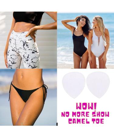 Reusable Camel Toe Concealer Hider - Silicone Pad for Women's Bikinis, Swimwear, Leggings, Yoga Pants - Medium Size - Buy Online on GoSupps.com
