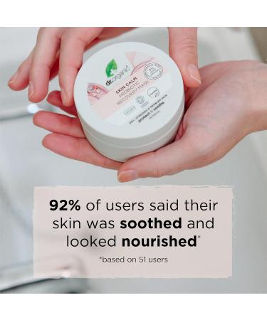 Dr Organic Skin Calm Probiotic Recovery Mask For Redness Dry Sensitive Skin Dermatologically Tested Vegan Cruelty Free Paraben & SLS Free 100ml - Buy Online on GoSupps.com