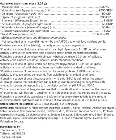 Thomas Labs Total Digest Supplement - 110-1711-P03 | Boost Digestive Health - Buy Online on GoSupps.com