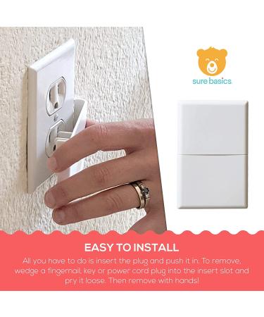 Electrical Outlet Covers Baby Proofing - Bigger Size Prevents Choking Hazard  12 - Buy Online on GoSupps.com