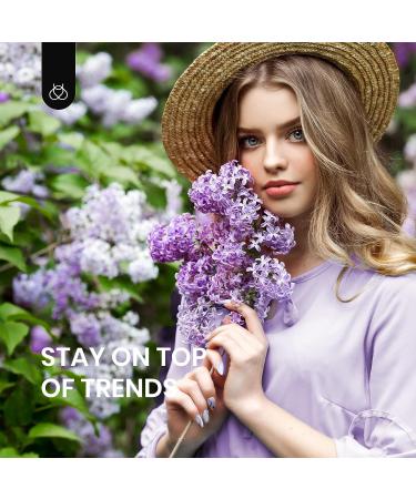 Beetles Gel Nail Polish Set - Romantic Garden Collection (6 Colors) | Pink, Purple, Glitter, White | Soak Off, LED Lamp Cured Manicure Kit - Buy Online on GoSupps.com