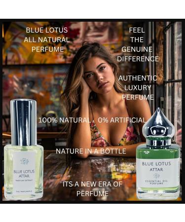 Buy Blue Lotus Attar | Natural Essential Oil Perfume Spray - 30ml | Vegan Gluten-Free Phthalate & Paraben-Free | International Shipping - Buy Online on GoSupps.com