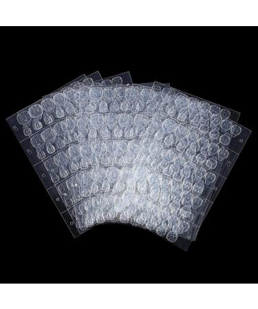 Double-Sided Nail Tips Stickers - 50 Sheets of Transparent Self-Adhesive for Perfecting Manicures | International Shipping Available - Buy Online on GoSupps.com