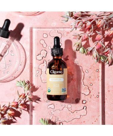 Cliganic Organic Argan Oil for Hair Face & Skin (1oz) - 100% Pure Cold Pressed - Buy Online on GoSupps.com