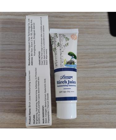 Korean Sunscreen - Birch Juice Moisturizing Sun Cream for All Skin Types | Hydrating Face Sunscreen & Skin Care for Men & Women - Buy Online on GoSupps.com
