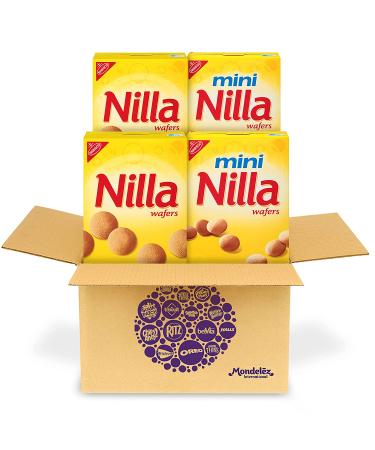 Nilla Wafers Variety Pack - Original & Mini Easter Cookies - 4 Boxes (11 oz each) - Buy Online on GoSupps.com
