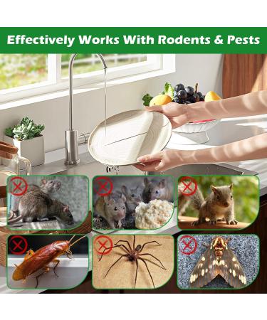 Mixrug 8 Natural Mouse Repellent Pouches Peppermint Oil Mice Repellent Indoor for Mice  - Buy Online on GoSupps.com