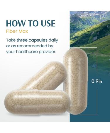 Vykee Nutrition Advanced Fiber Complex Psyllium Husk Aloe Vera Chia & Flax Seed | Vegan Non-GMO | Supports Digestive Health Regularity & Gut Wellness | 180 Capsules - Buy Online on GoSupps.com