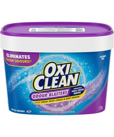 OxiClean Odour Blasters Powder (1.28-kg) + OxiClean MaxForce Laundry Stain Remover Spray (354 mL) Laundry Detergent+ Spray 354-ml - Buy Online on GoSupps.com