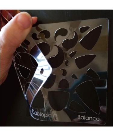 Cabtopia Lapidary Jewelry Design Stencil for Perfectly Balanced Creations - Buy Online on GoSupps.com