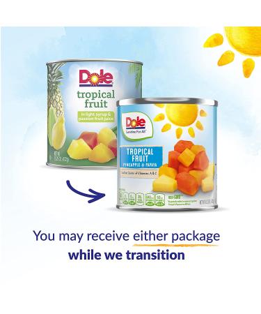 Dole Mixed Tropical Fruit - 15.25 Oz, Syrup Passion Fruit Blend - Buy Online on GoSupps.com
