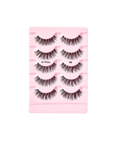 iENVY by KISS So Wispy Eyelashes 5 Pair Multi Pack - Natural Wispy Style - Made with Natural Hair - Buy Online on GoSupps.com