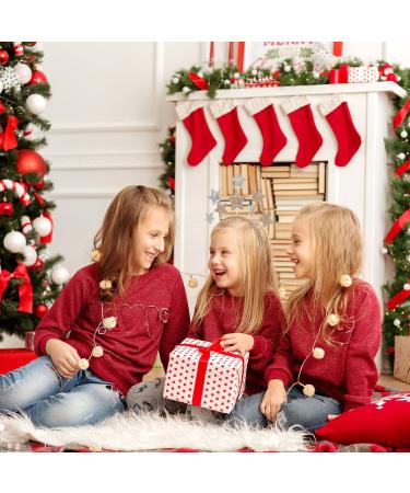 Xcozu Christmas Stars Hair Ties & Headbands for Women | Glitter Silver & Gold Hair Accessories for Parties & Festivals - Buy Online on GoSupps.com