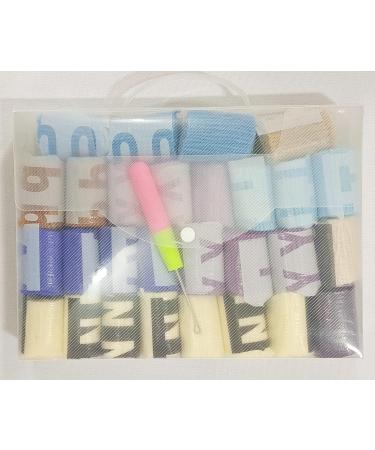 LAPATAIN Purple Flowers Latch Hook Kit - DIY Throw Pillow Cover 17x17inch - Buy Online on GoSupps.com