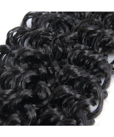 18 Synthetic Deep Twist Crochet Hair Extensions - 5 Packs Natural Black Deep Wave Bohemian Crochet Braids - 18 Inch - Buy Online on GoSupps.com