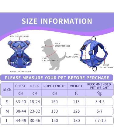 Shop Tikxlafe Adjustable Cat Dishes with 150cm Leash - Perfect for Kittens | Blue L Polyester Cat Linen Set - Buy Online on GoSupps.com