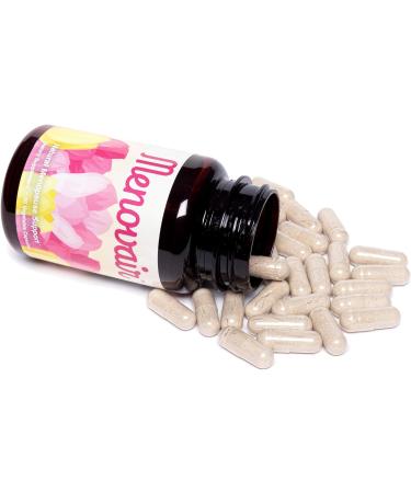 Menovair Natural Menopause Support Supplement - Non-GMO, Vegan, Gluten-Free - Buy Online on GoSupps.com
