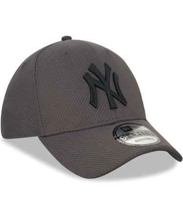 New Era New York Yankees 39thirty Flexfit Cap - Stretch Diamond - Black One Size | International Shipping Available - Buy Online on GoSupps.com