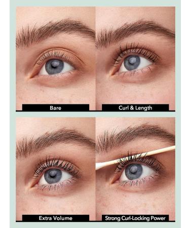 SHEGLAM 2-in-1 Black Volume & Length Waterproof Mascara - Long Lasting Dual-Ended Tubing Eye Makeup - Buy Online on GoSupps.com
