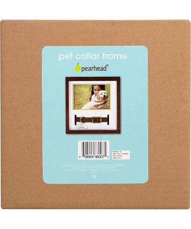 Pearhead Pet Collar Keepsake Picture Frame - Espresso Collar Frame - Buy Online on GoSupps.com