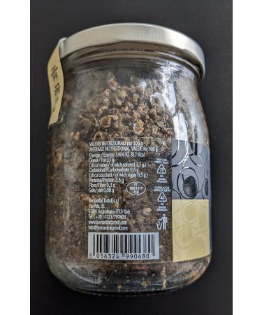 Truffle sauce with summer truffle (Tuber aestivum Vitt.) and mushrooms 500gr - Bernardini Tartufi