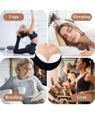 Organic Castor Oil Pack Kit - 4 Reusable Wraps for Liver Detox Neck Relaxation Muscle Pain Relief (White + Khaki) - International Shipping Available - Buy Online on GoSupps.com