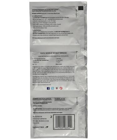 Platinum Superior Baking Yeast 0.25oz (Set of 18) - Top-Quality Bakers Yeast - Buy Online on GoSupps.com
