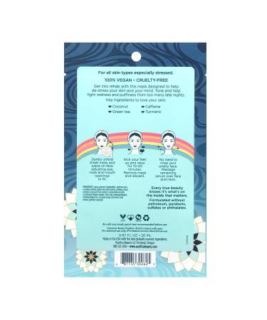 Pacifica Stress Rehab & Caffeine Facial Mask - White Coconut | Soothing Skincare Treatment - Buy Online on GoSupps.com