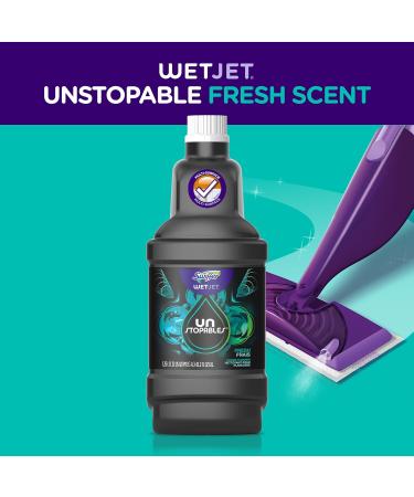 Swiffer WetJet Unstopables Refill Solution 1.25L Fresh Scent Floor Cleaner | International Shipping Available - Buy Online on GoSupps.com