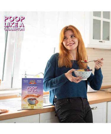 Low Carb Gluten Free High Fiber Cereal - Cinnamon Toast Flavor | Keto Friendly & Healthy | Poop Like a Champion Breakfast Essentials | 3 Pack 33.9 oz - Buy Online on GoSupps.com