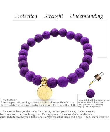 Essential Oil Bracelet for Anxiety | Aromatherapy Lava Stone Diffuser Bracelet for Men & Women - Buy Online on GoSupps.com