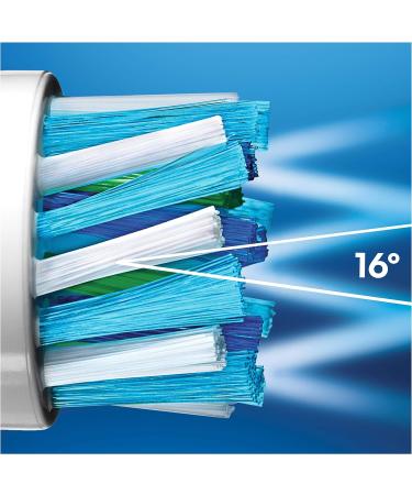 Oral-B CrossAction Electric Toothbrush Replacement Heads - Pack of 5 | Braun Powered - Buy Online on GoSupps.com