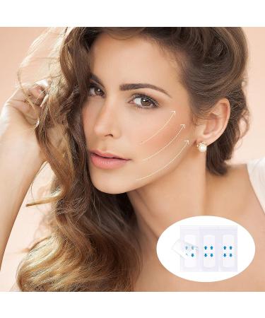 PAGOW 160PCS Face Lift Tape - Invisible Adhesive Lifter Bands for Neck, Eye, and Chin - Waterproof & Hypoallergenic - Instant Wrinkle Lifting Solution - Buy Online on GoSupps.com