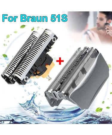 Buy Silver Foil & Cutter 51S Replacement Head for Braun Series 5 - International Shipping Available - Buy Online on GoSupps.com