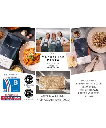 Yorkshire Pasta Co No 05 Mezze Maniche Rigate The Yorkshire Pasta Company Premium Quality Pasta 500 g - Buy Online on GoSupps.com